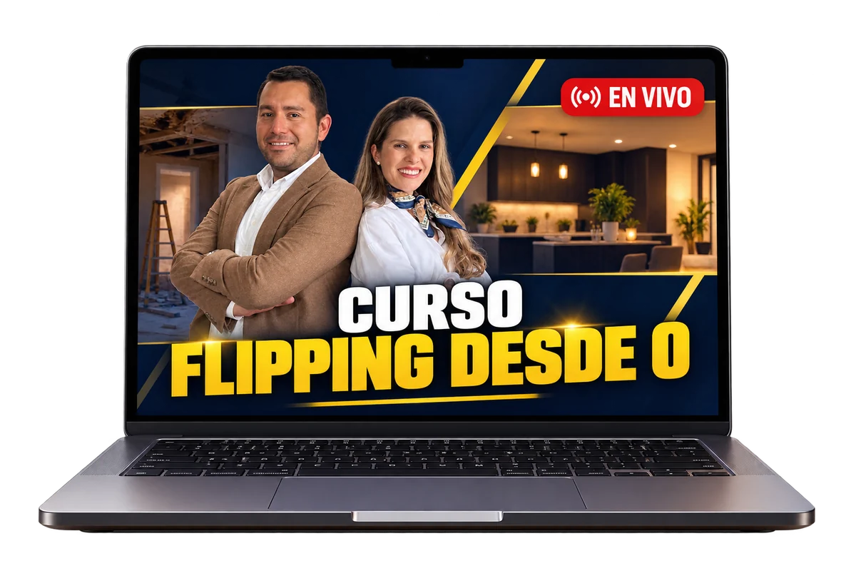 Curso Flipping desde 0 en vivo con Felipe y Camila